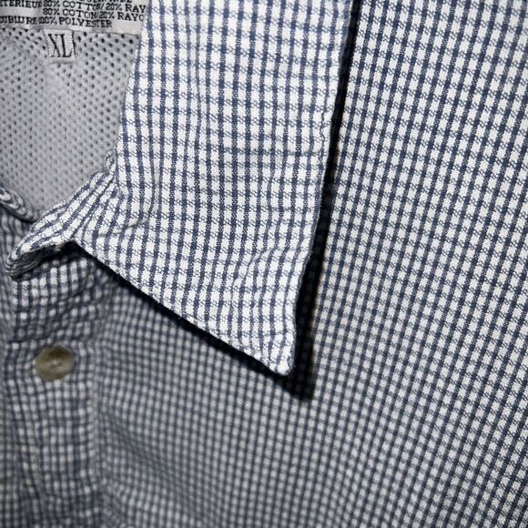 Columbia Shirt Adult Extra Large Multicolor Short Sleeve 100% Cotton Pockets Men - Picture 11 of 16